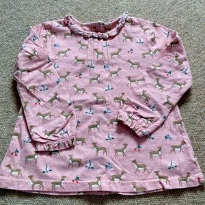 Adorable detail baby boden shirt